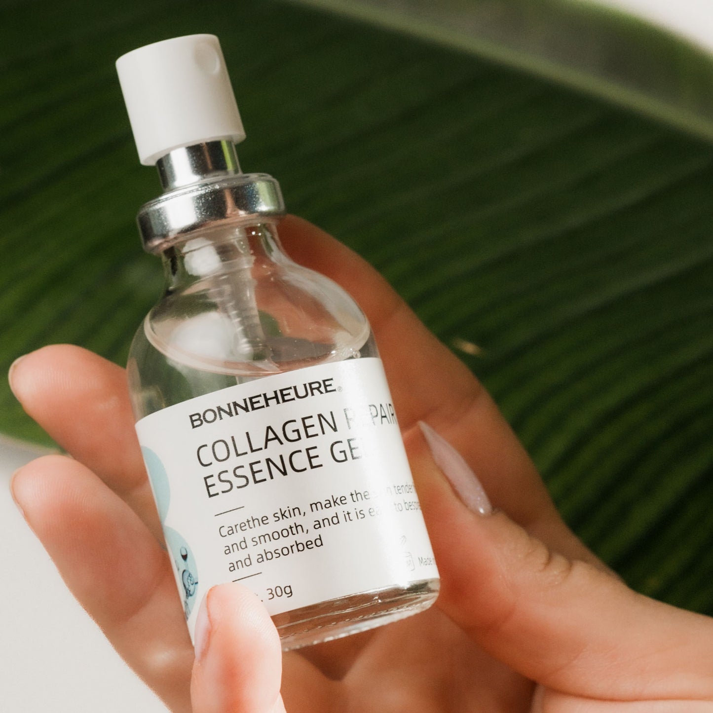 Atkuriamasis kolageno veido gelis