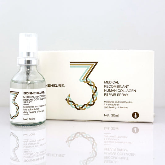 Medicininis rekombinantinio žmogaus kolageno purškalas