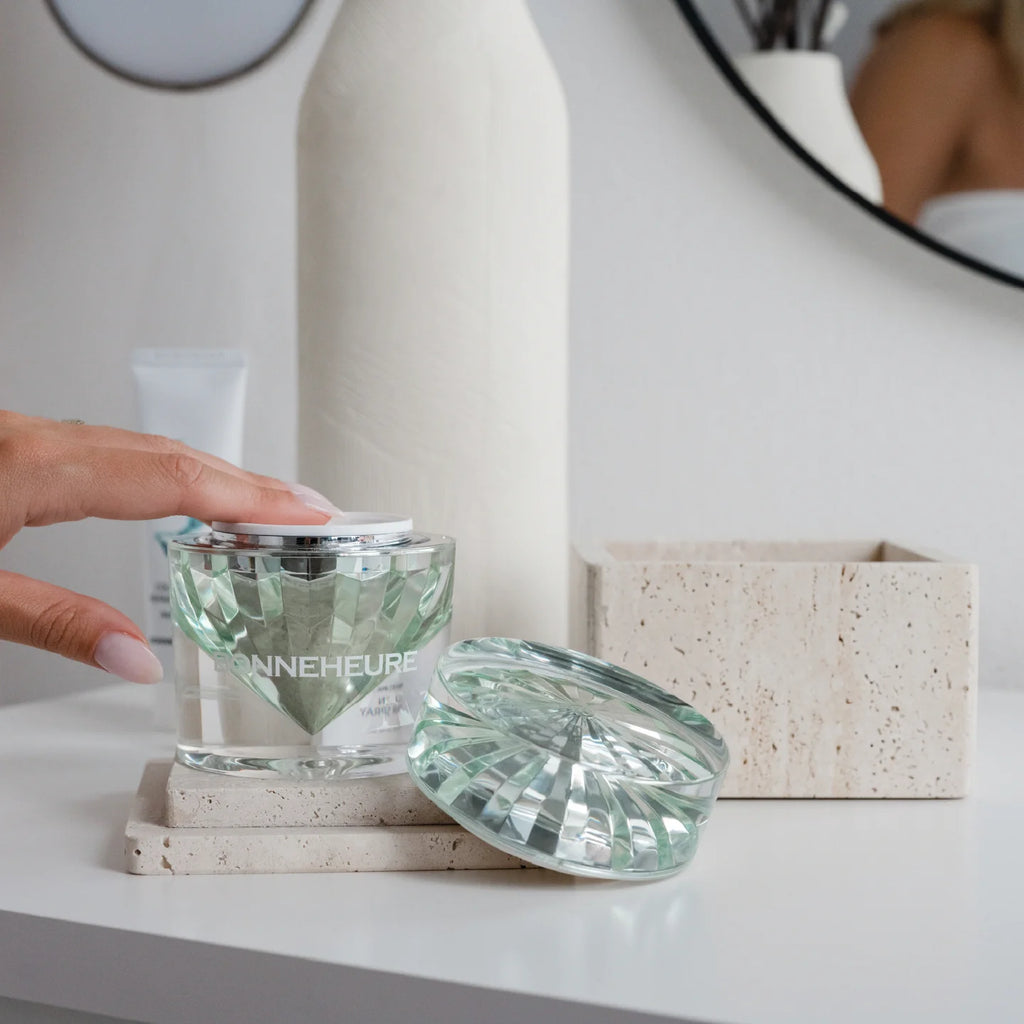 Bonneheure Diamond atkuriamasis veido kremas tekstūra