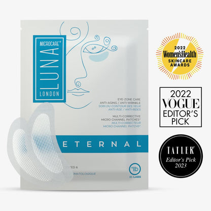 Mikroadatiniai naktiniai paakių pleistrai nuo raukšlių