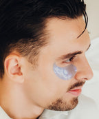 Luna Microcare Luminance hidrogelio paakių kaukė. Vyro veide