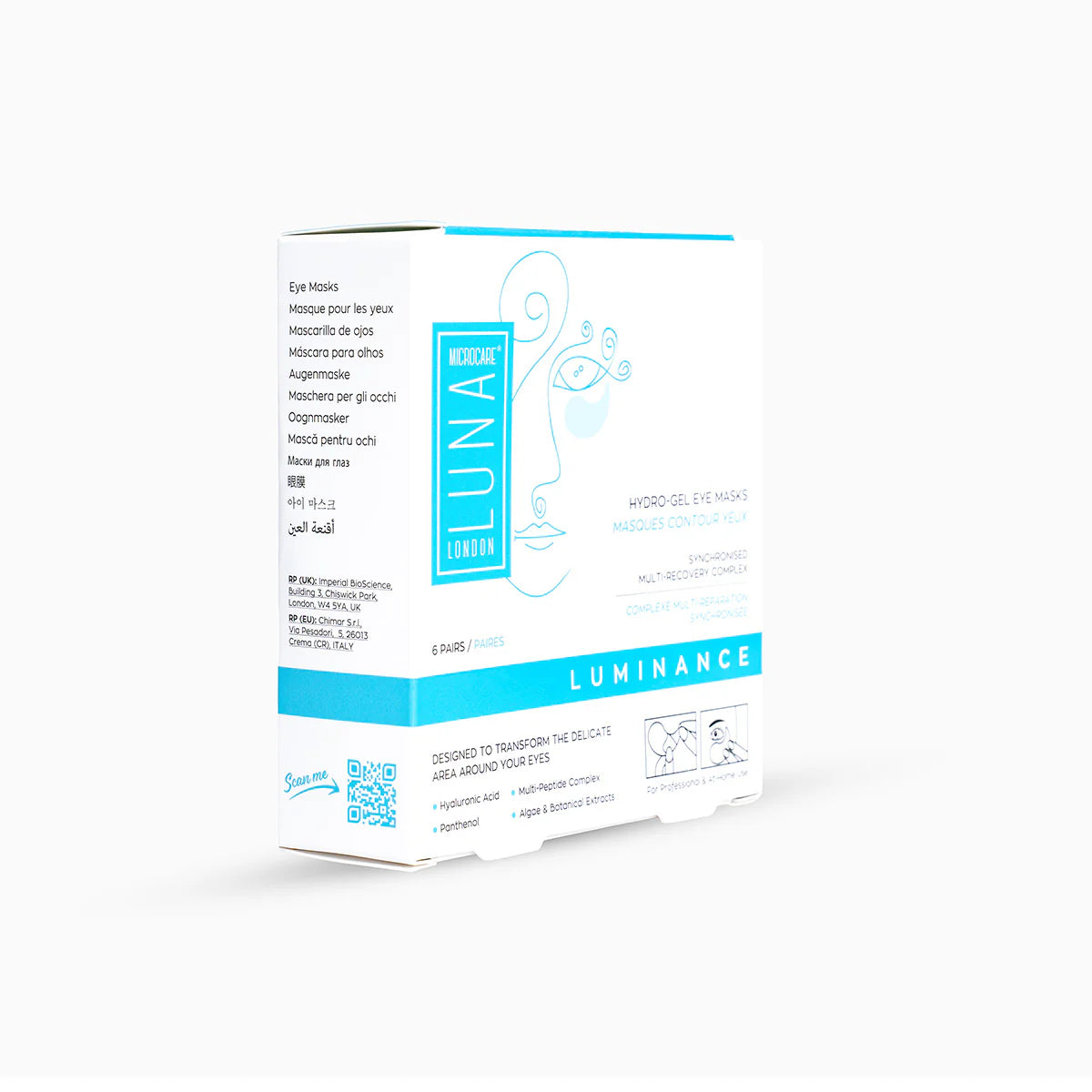 Hidrogelinė paakių kaukė