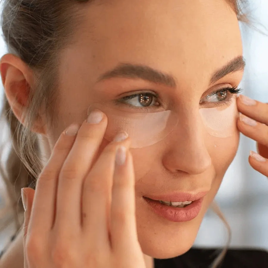 Luna Microcare Eternal ir Revive pleistrų rinkinys kovojantis su veido odos senėjimu. Kaip naudoti