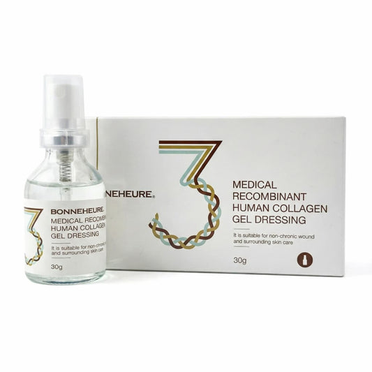 Medicininis rekombinantinio žmogaus kolageno gelis