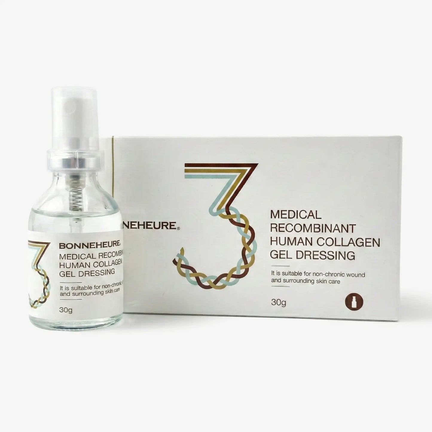 Medicininis dengiamasis kolageno gelis