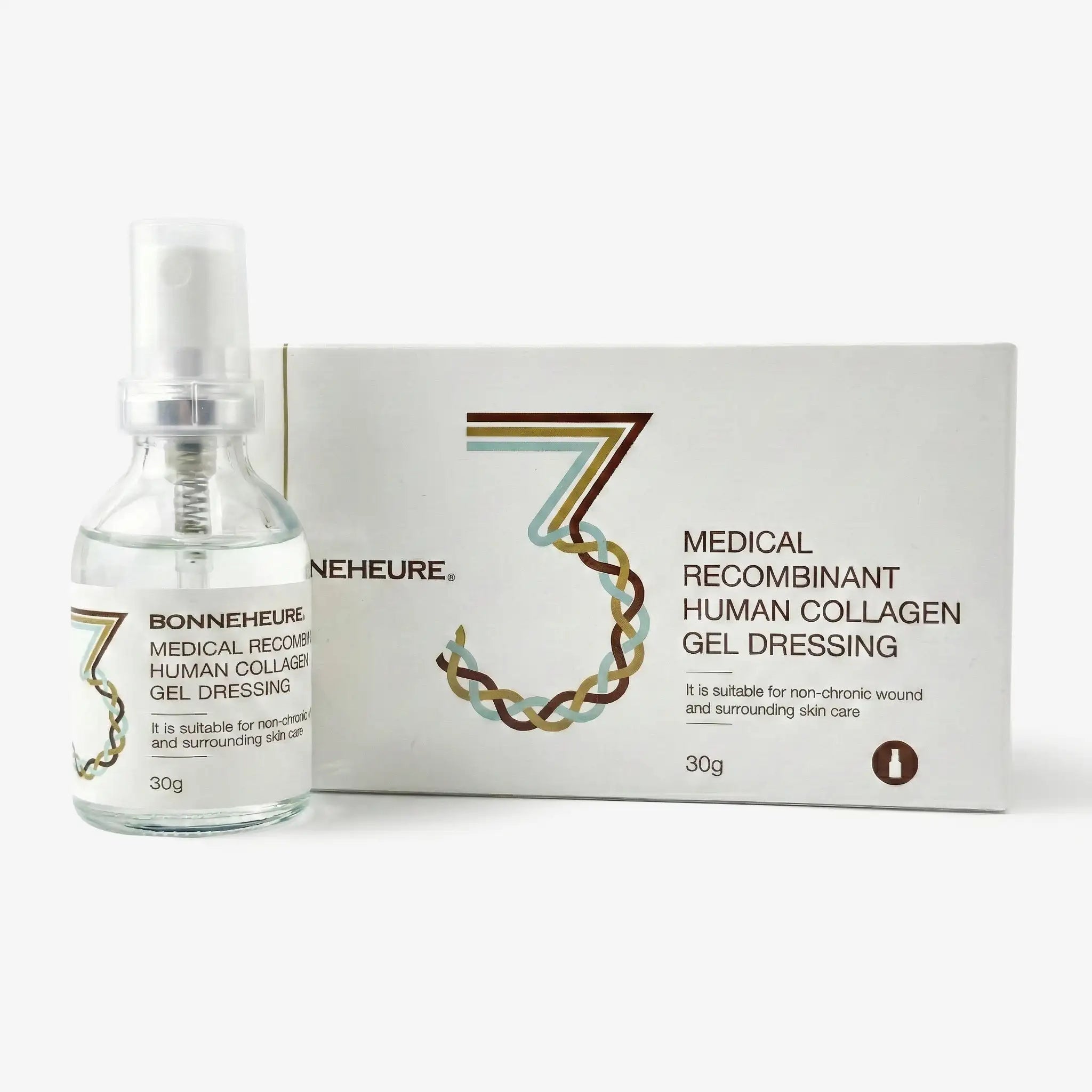 Medicininis dengiamasis kolageno gelis