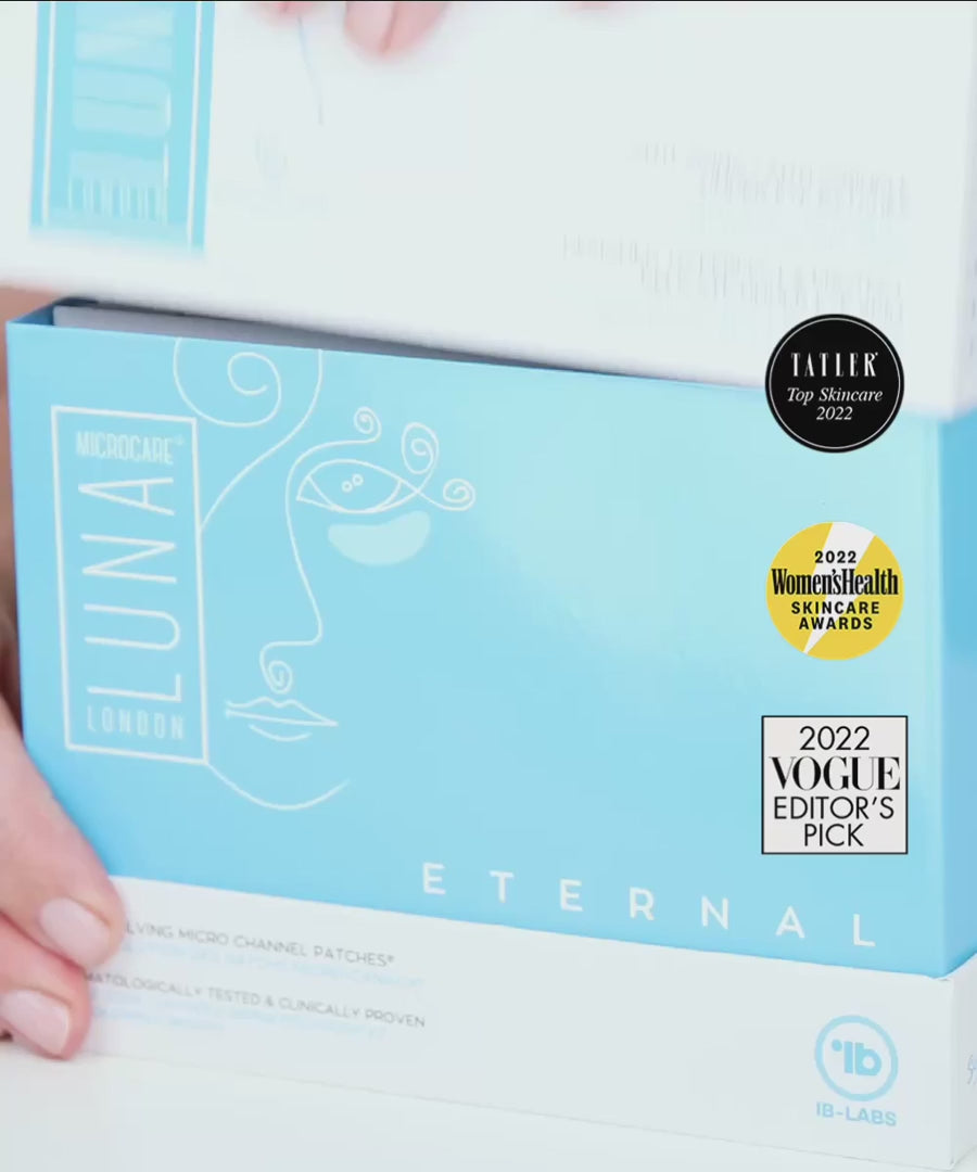 Luna Microcare Eternal mikroadatiniai paakių pleistrai kaip naudoti