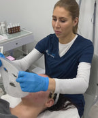 Luna Microcare Rossa drėkinanti veido kaukė ritualas Procedūra